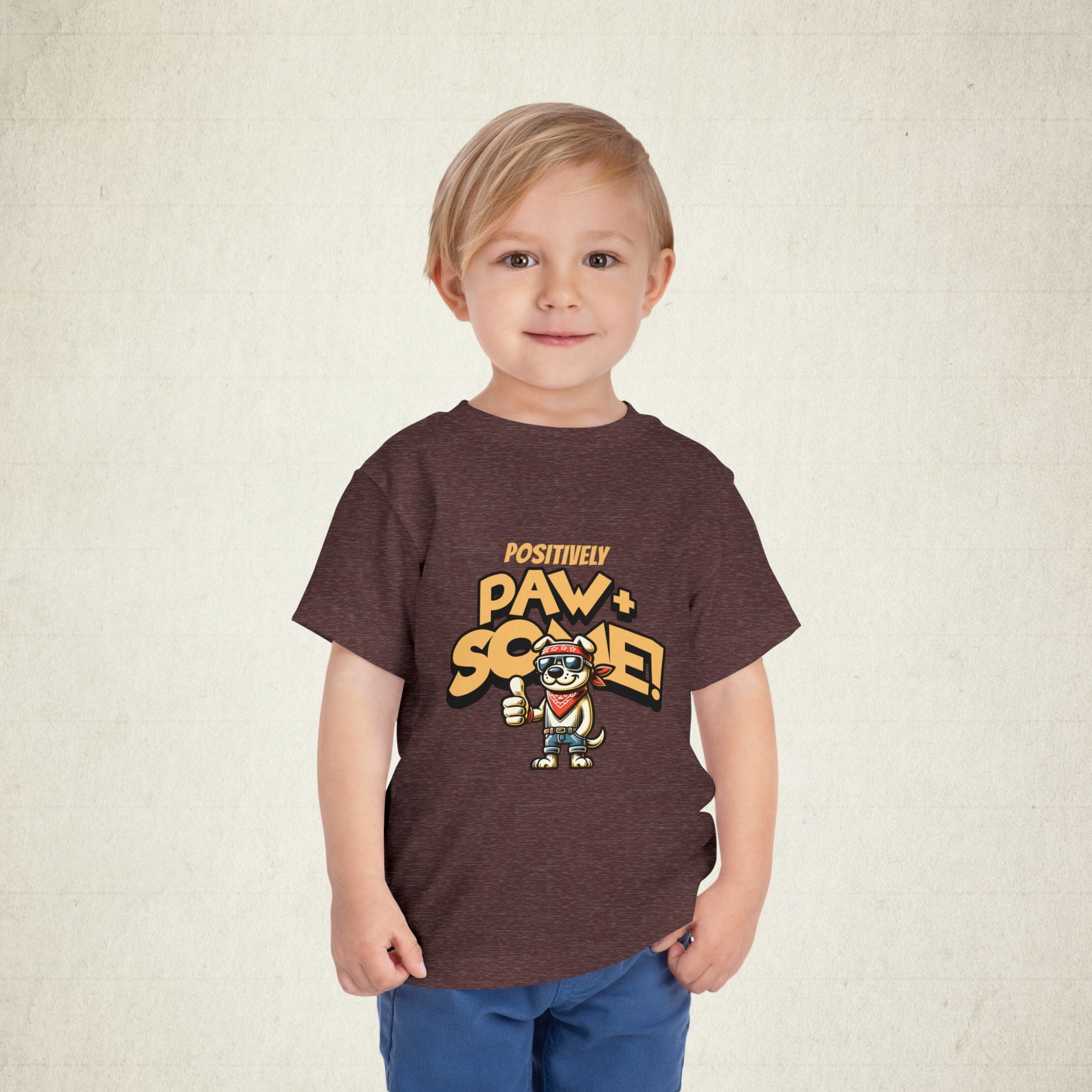 Positively Paw-some Toddler Tee