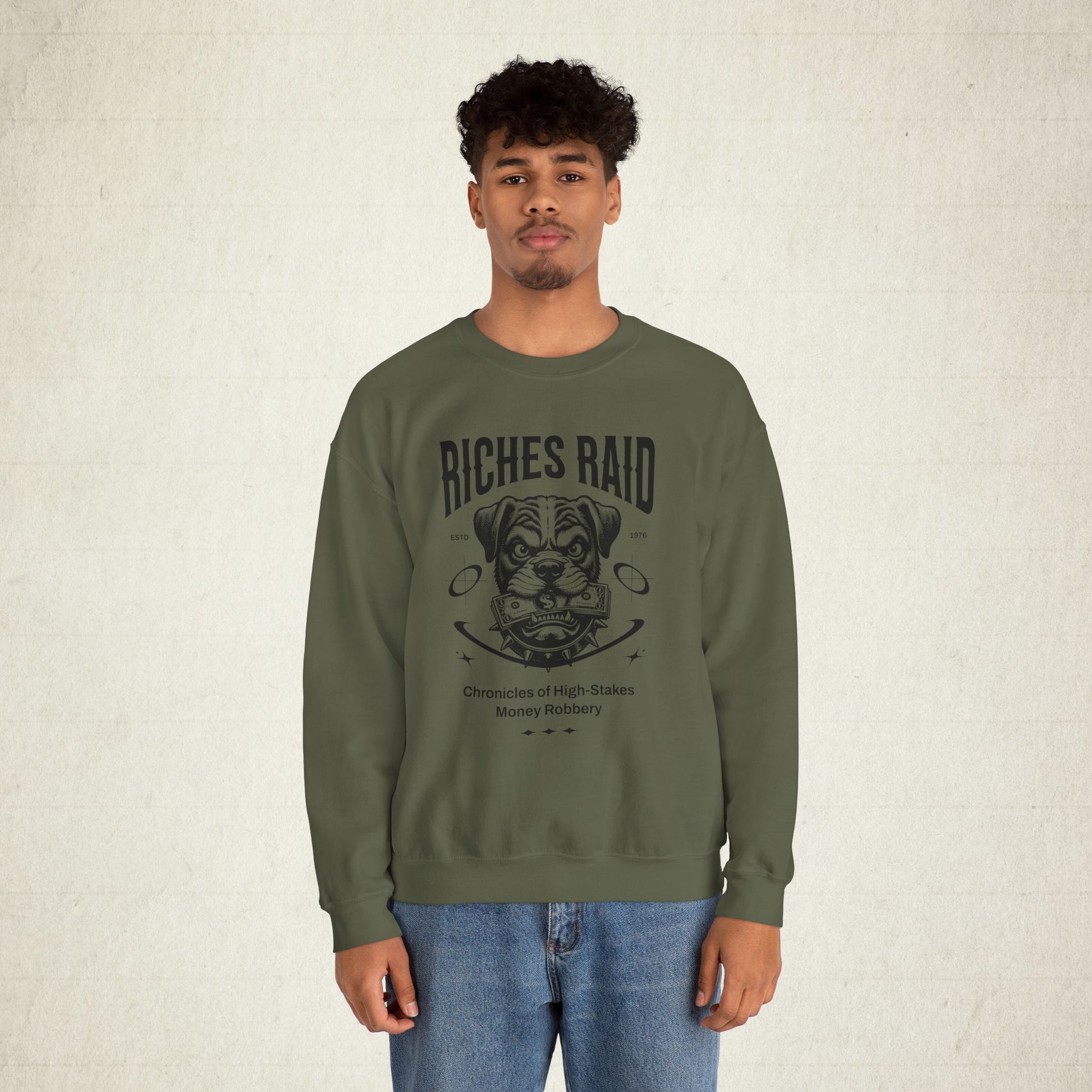 Riches Raid Crewneck Unisex Sweatshirt