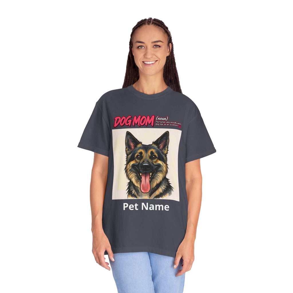 Custom Dog Dad Caricature T-Shirt | Personalized Pet Portrait Tee