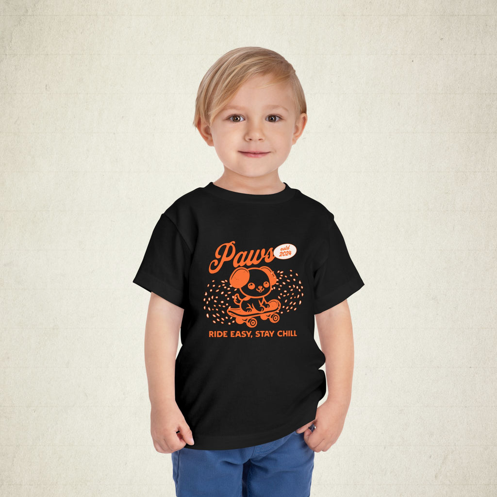 Skateboarding Toddler Tee