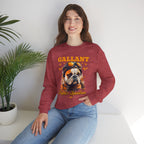 Gallant Fighter Squad Bulldog Sweatshirt featuring a Gallant Fighter Squad design, crewneck sweatshirt
