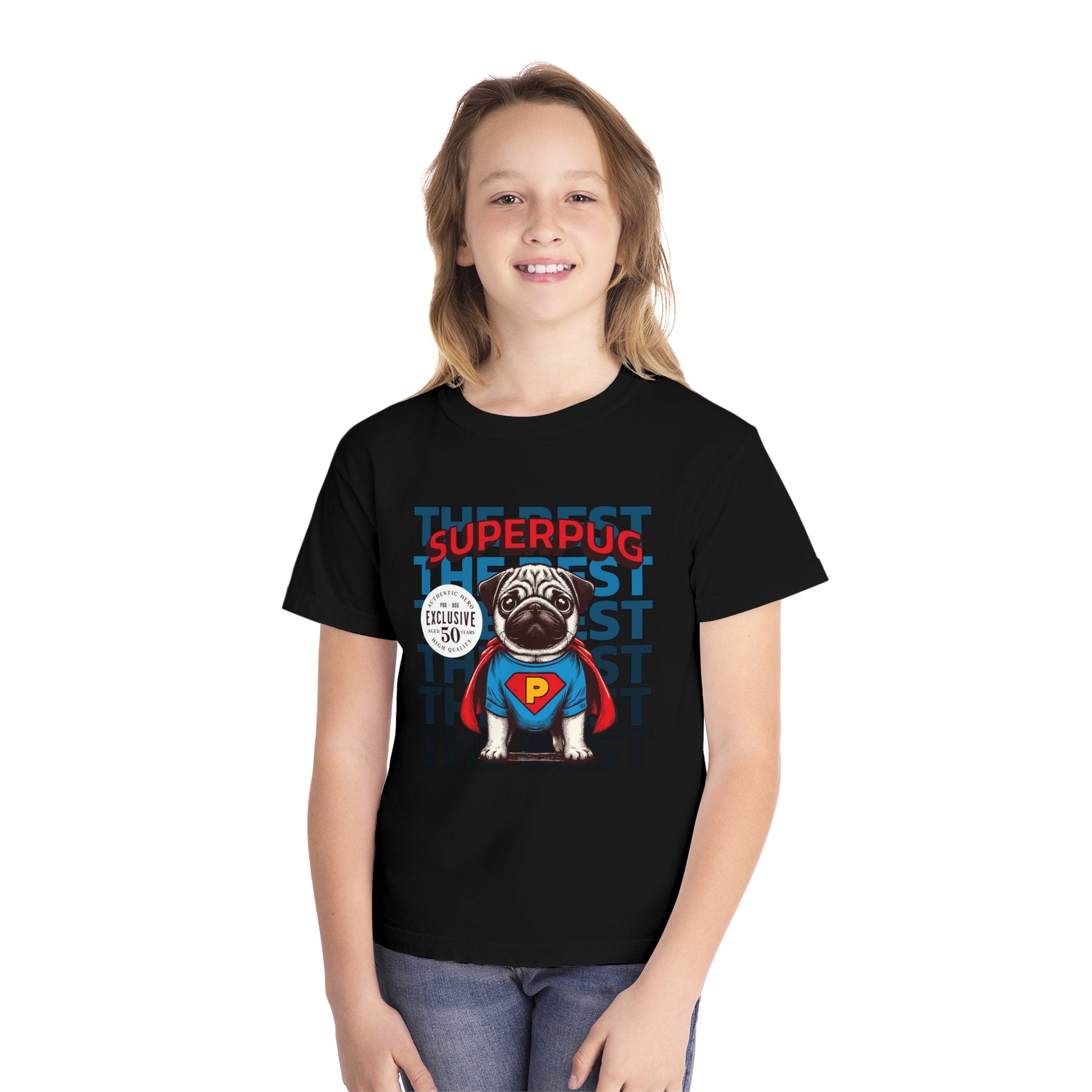 Super Pug Youth Tee