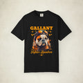 Gallant Fighter Squadron Bulldog Tee featuring a Gallant Fighter Squadron design, graphic tee