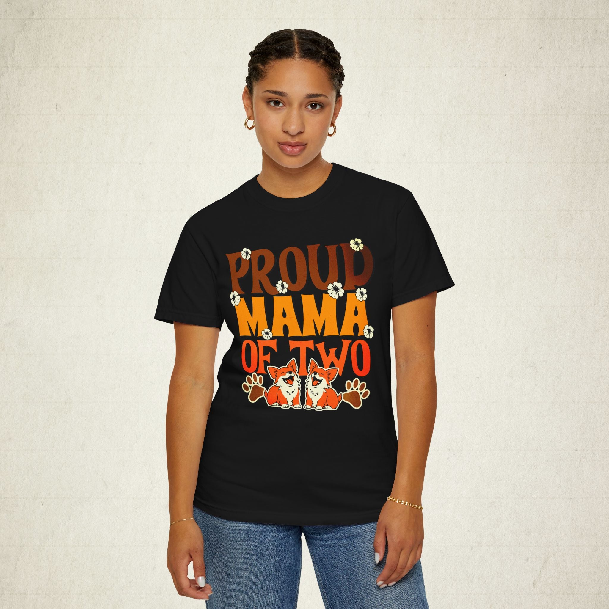 Proud Mama Women of Two T-Shirt