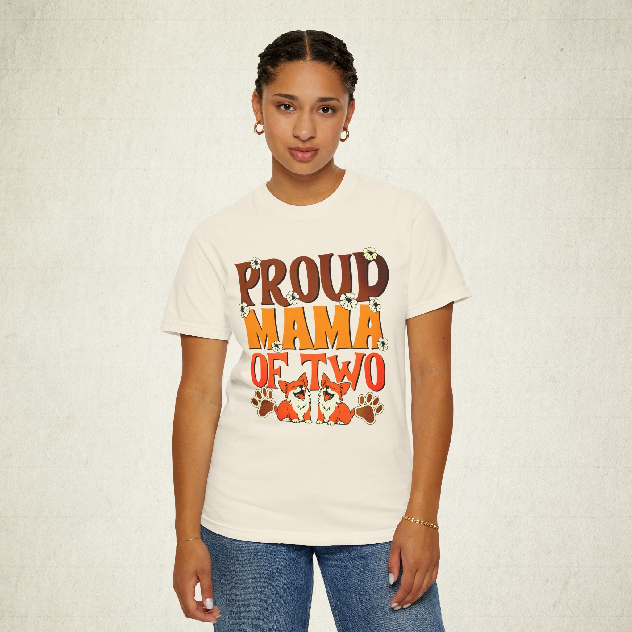 Proud Mama Women of Two T-Shirt