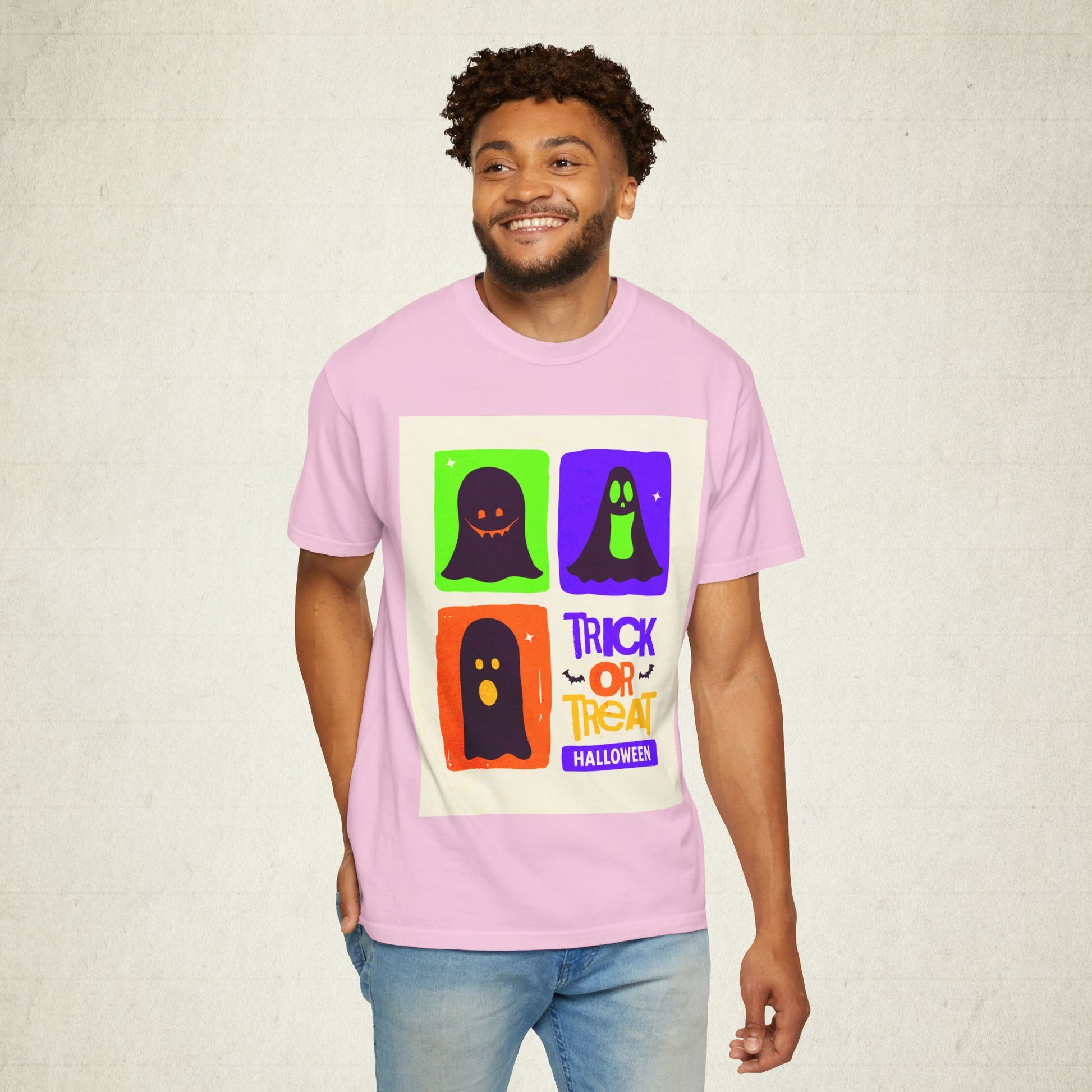 Trick or Treat Halloween Ghost Unisex T-Shirt
