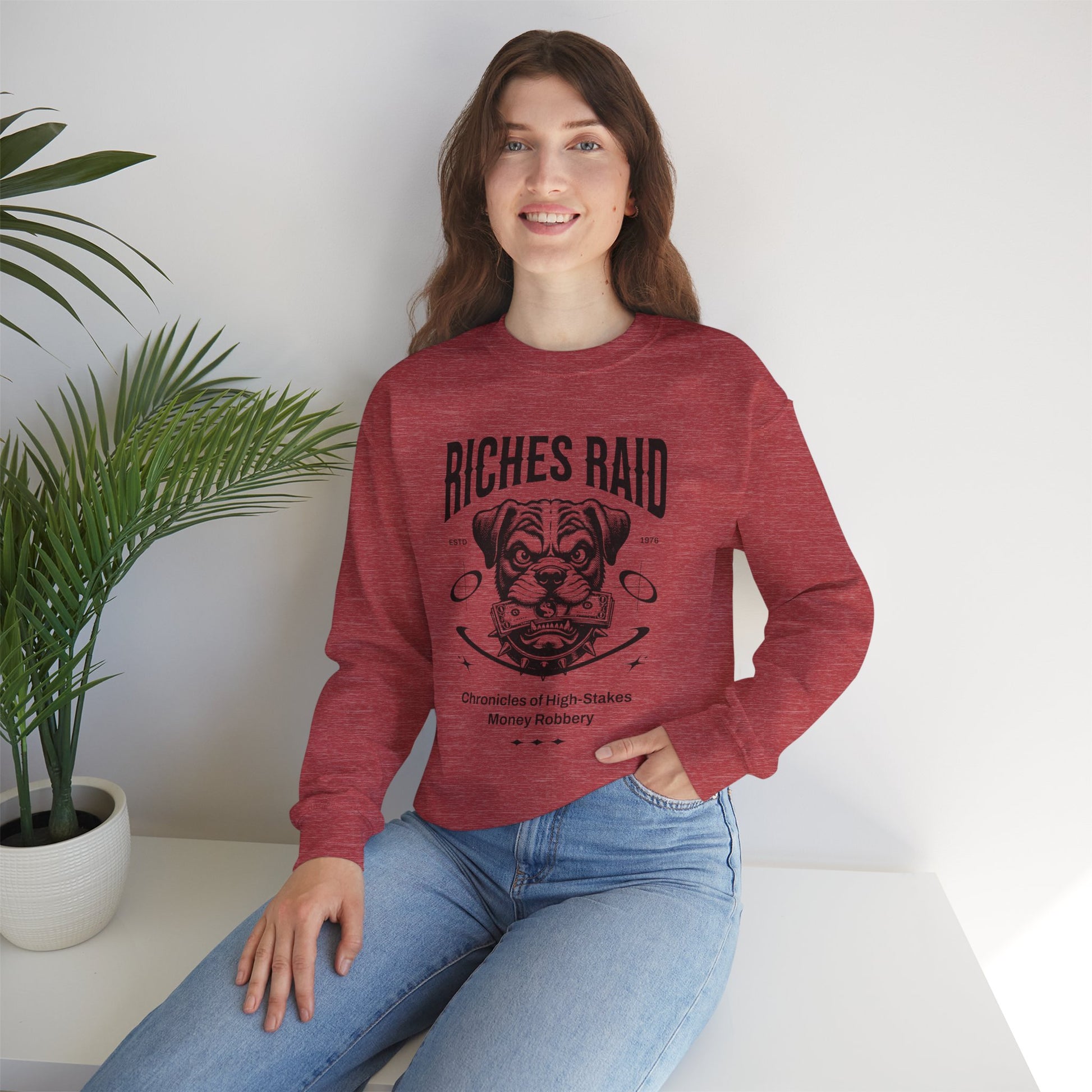 Riches Raid Crewneck Unisex Sweatshirt