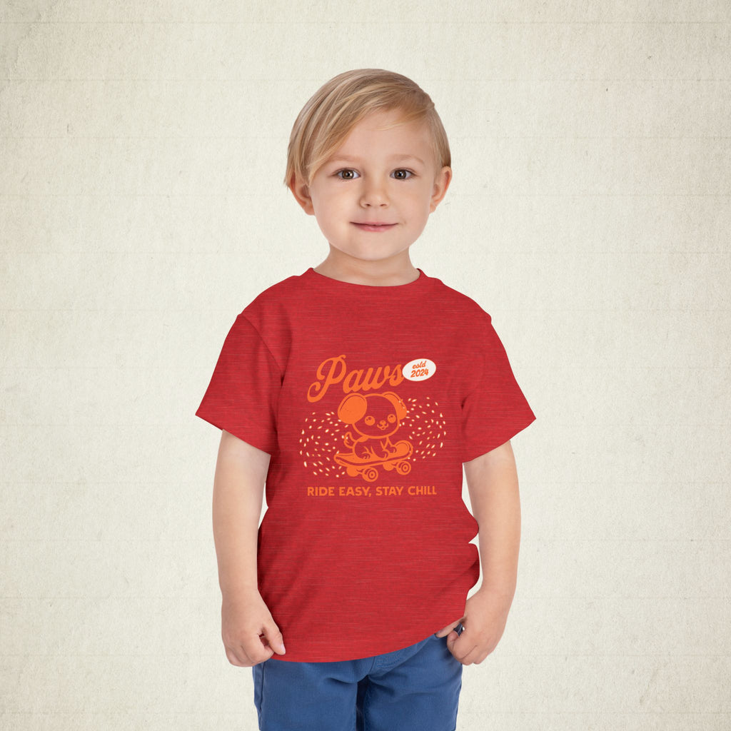 Skateboarding Toddler Tee