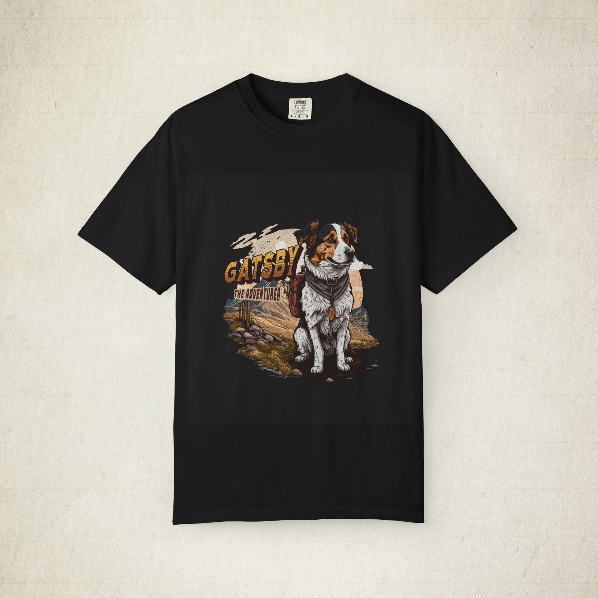 Vintage Gatsby Dog Men T-shirt