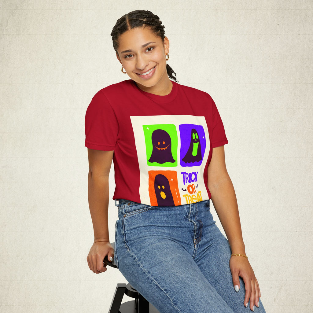 Trick or Treat Halloween Ghost Unisex T-Shirt