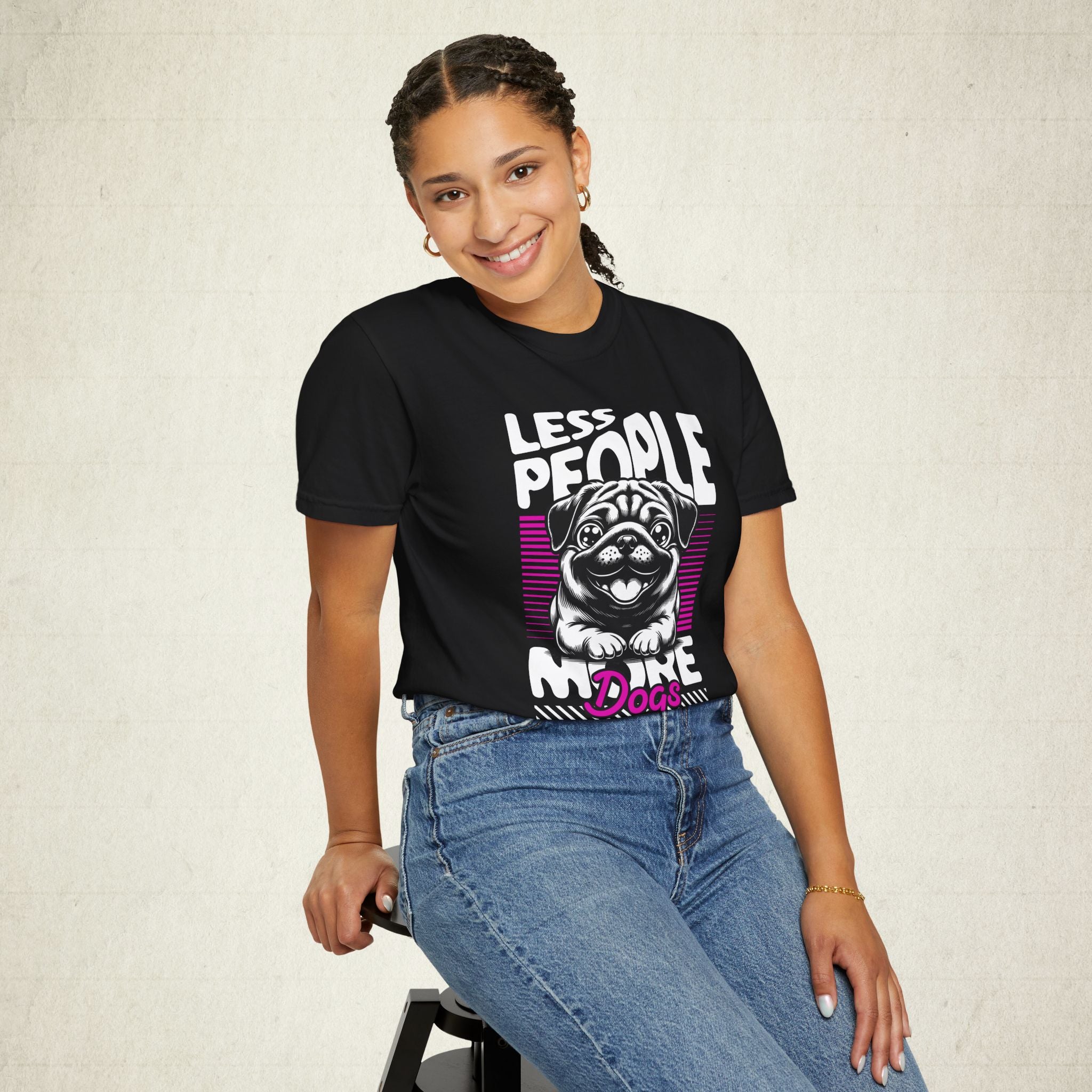 Less People More Dogs Women T-Shirt
