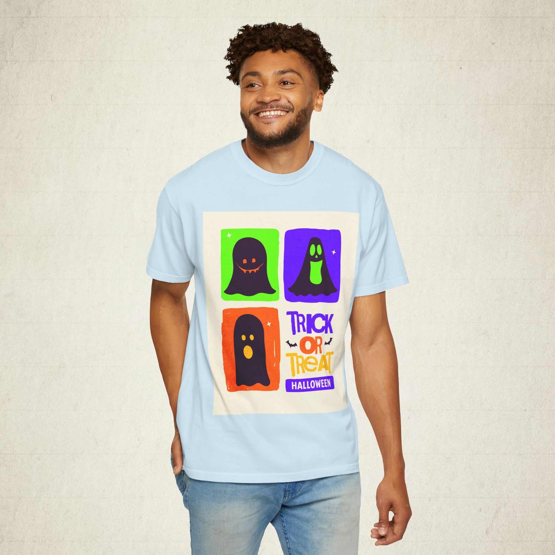 Trick or Treat Halloween Ghost Unisex T-Shirt