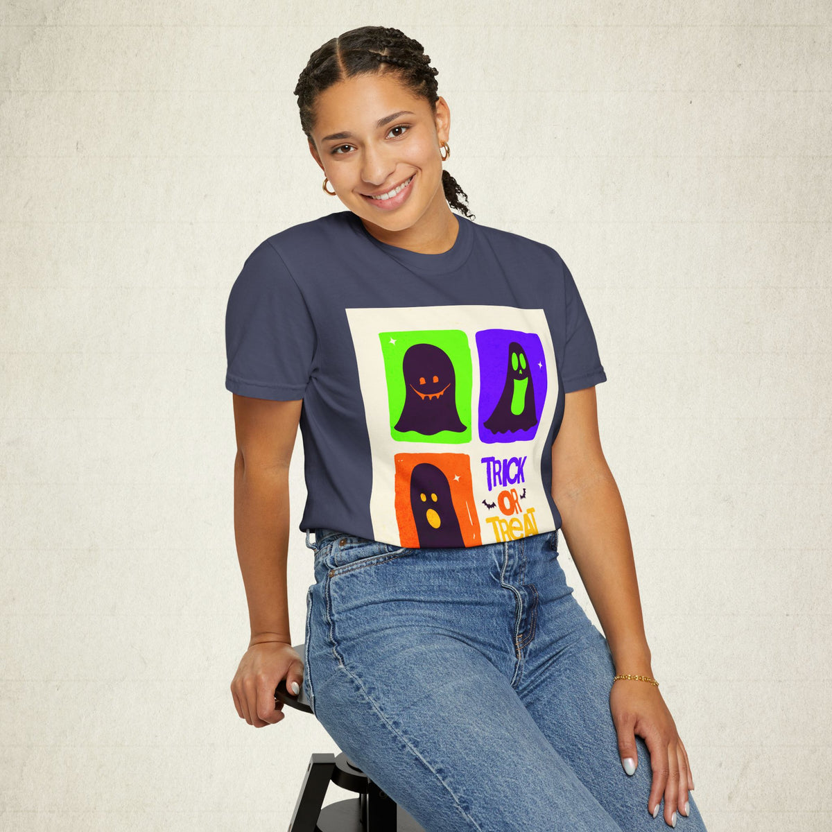 Trick or Treat Halloween Ghost Unisex T-Shirt
