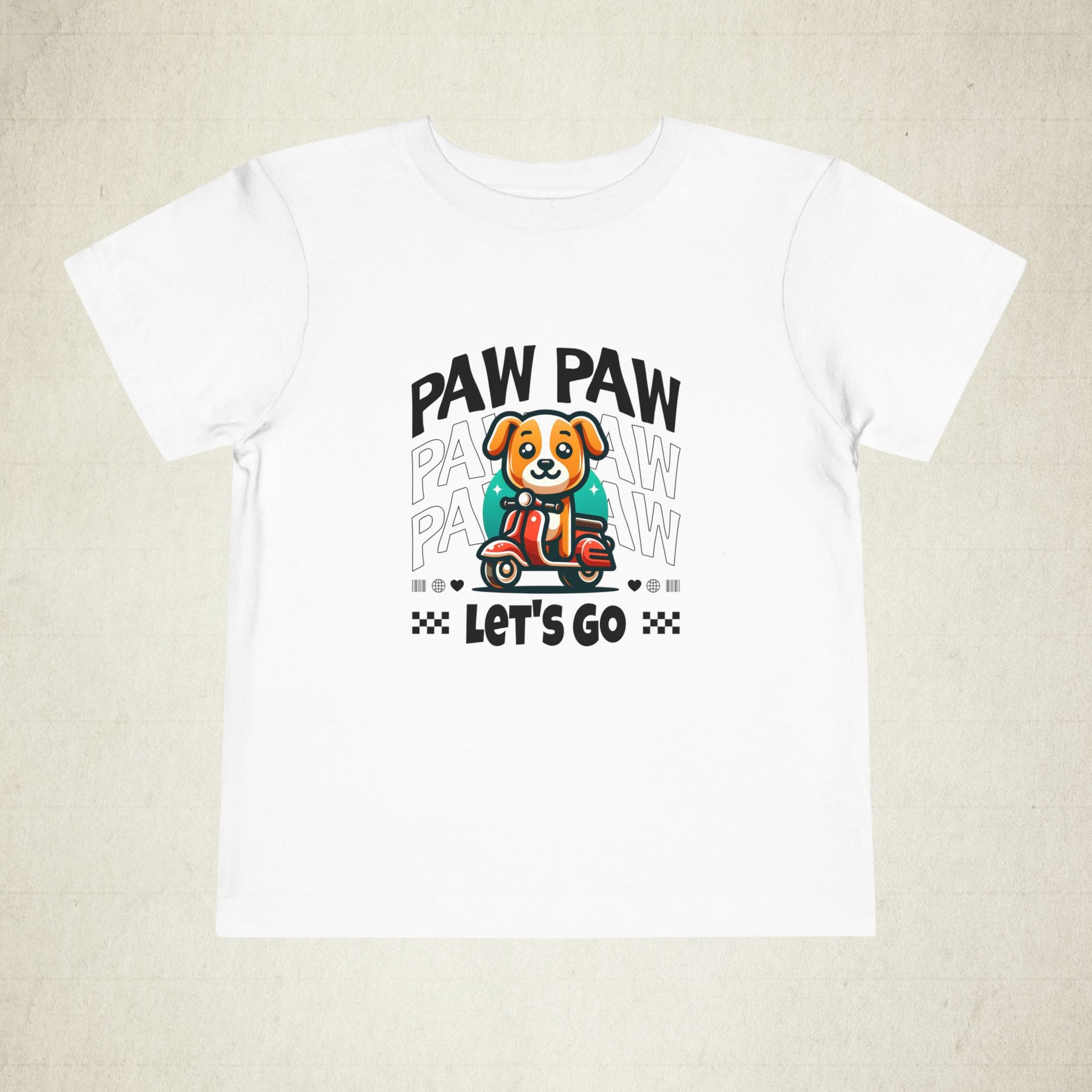 Paw Paw Let's Go Toddler Tee