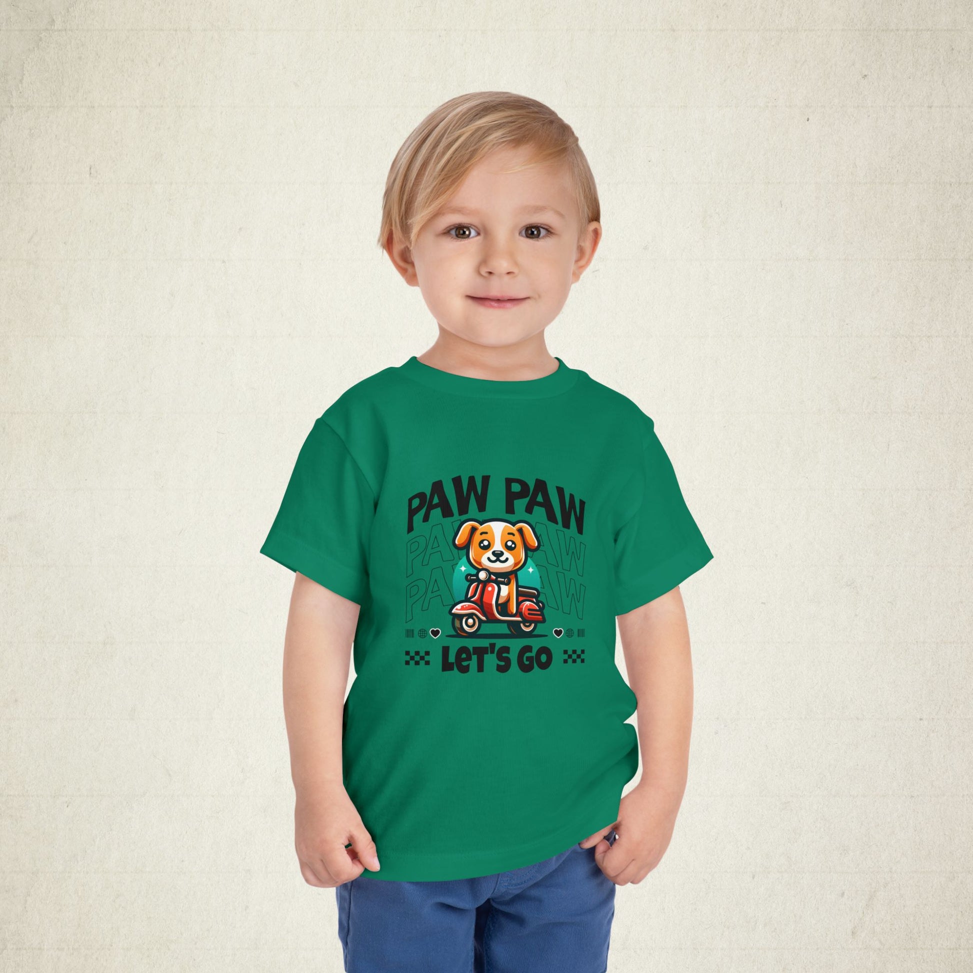 Paw Paw Let's Go Toddler Tee