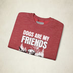 Dog Lovers' Crewneck Sweatshirt featuring a Dog Lovers design, crewneck sweatshirt