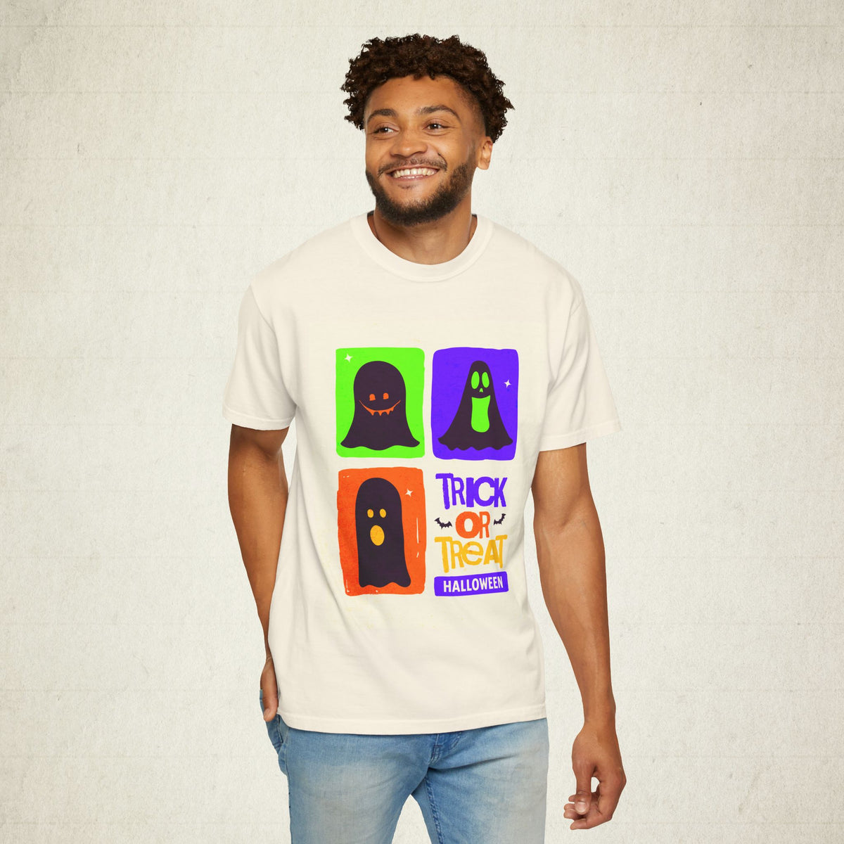 Trick or Treat Halloween Ghost Unisex T-Shirt