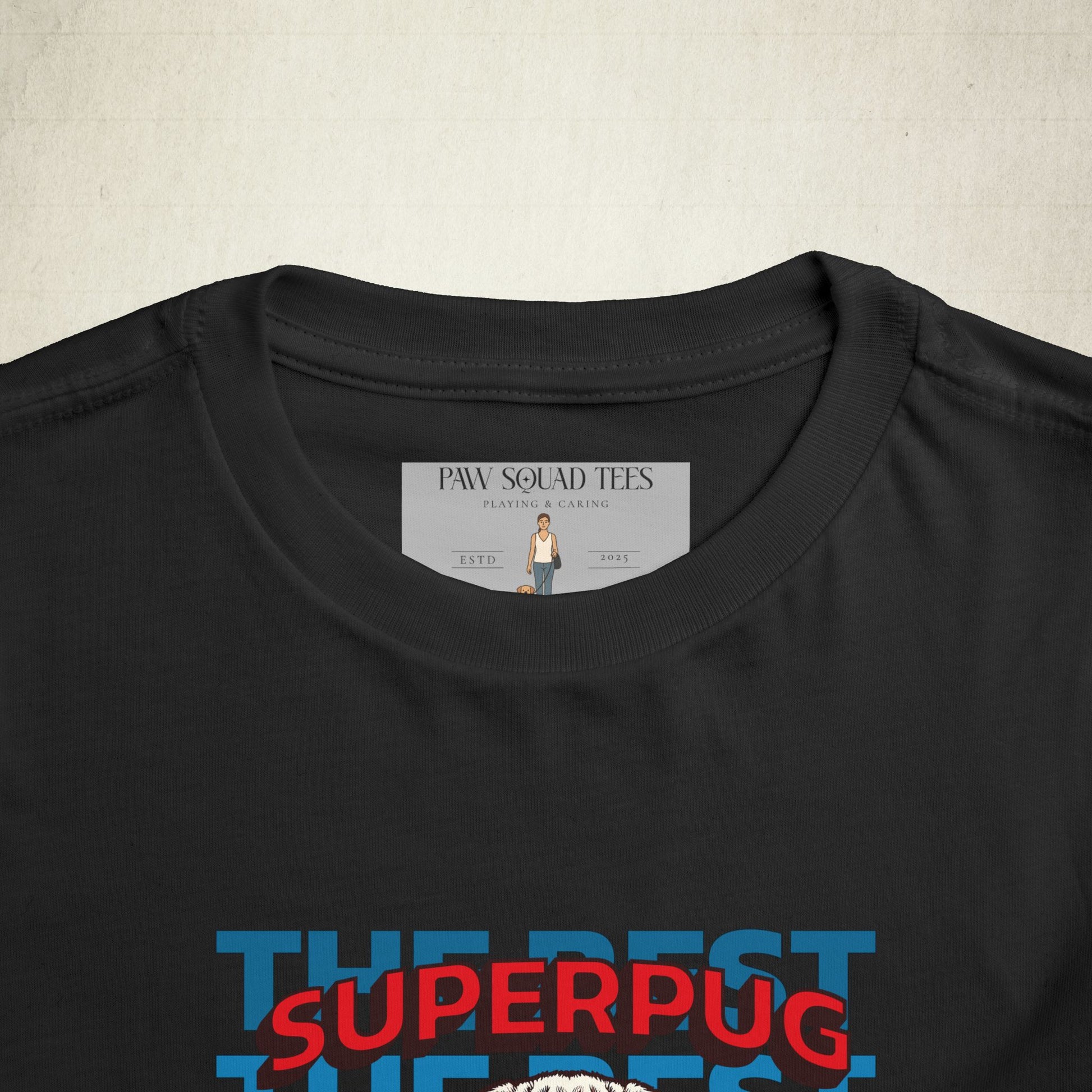 Super Pug Toddler Tee