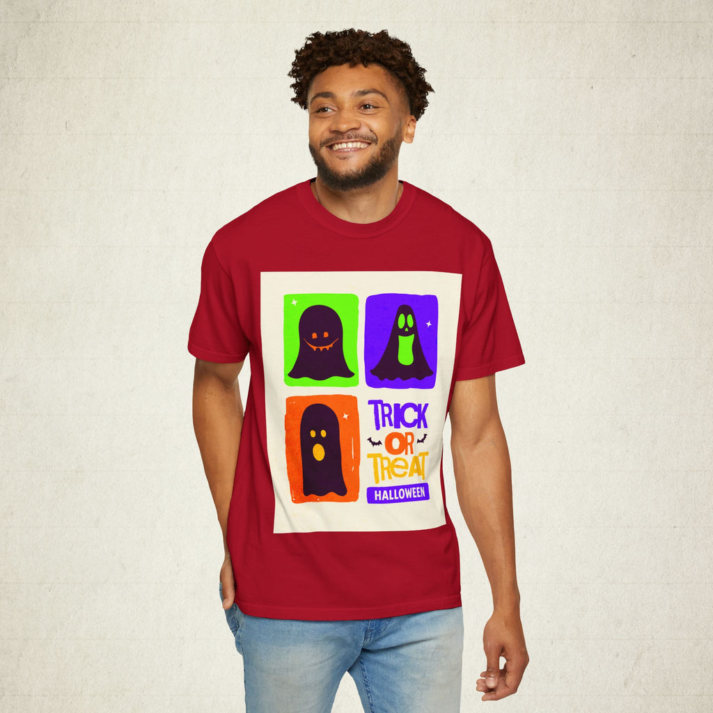 Trick or Treat Halloween Ghost Unisex T-Shirt