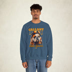 Gallant Fighter Squad Bulldog Sweatshirt featuring a Gallant Fighter Squad design, crewneck sweatshirt