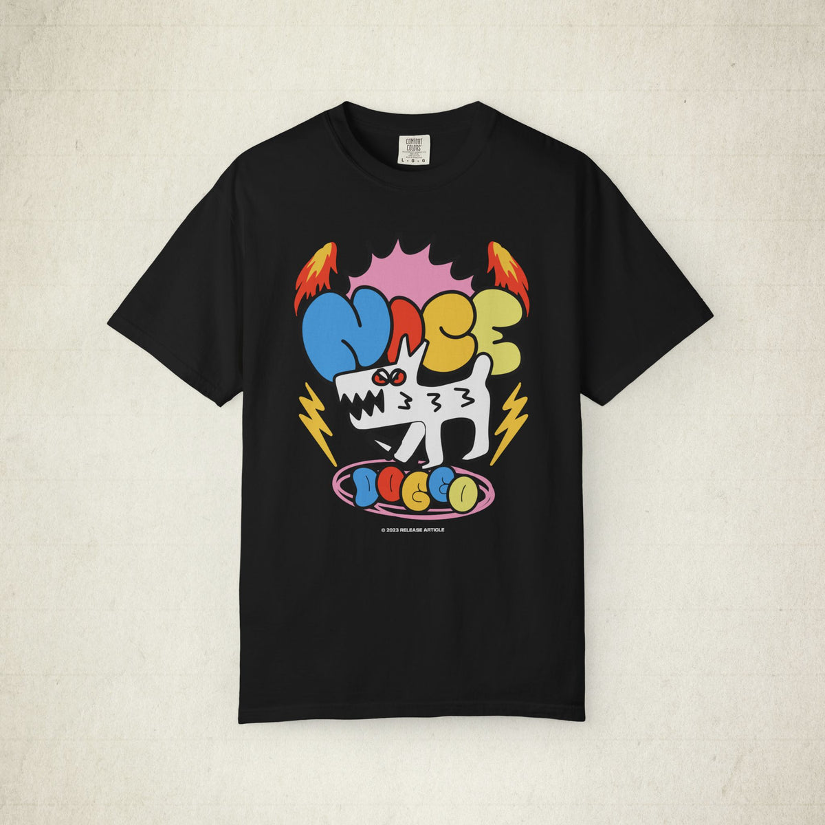 Nice Doggo Graphic Tee featuring a Nice Doggo design, graphic tee