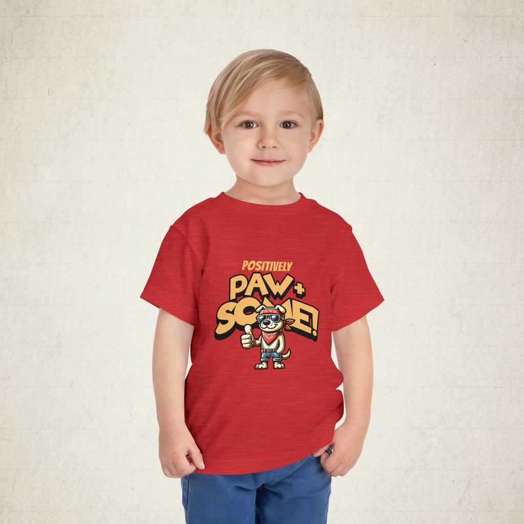 Positively Paw-some Toddler Tee