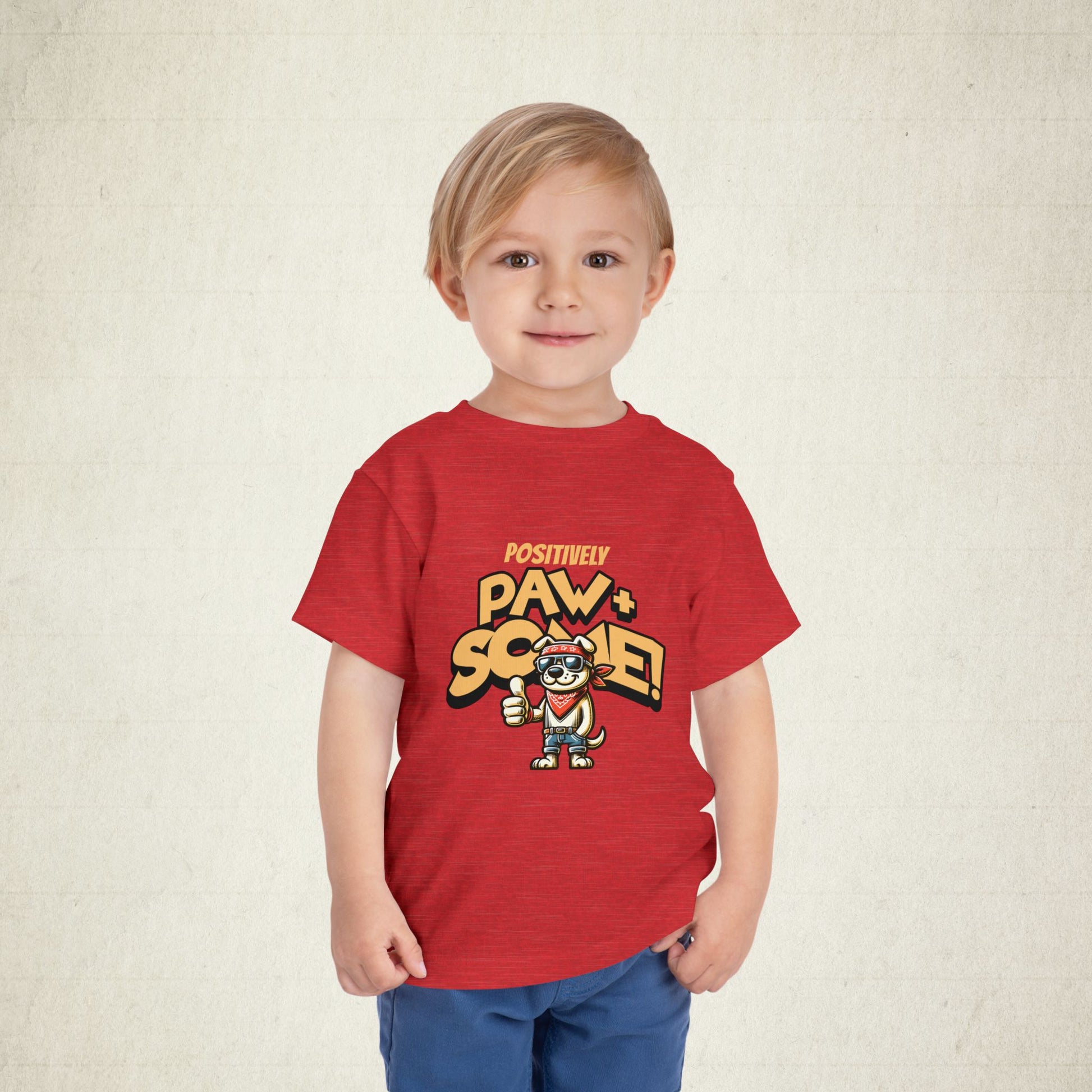 Positively Paw-some Toddler Tee