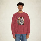 Gatsby the Adventure Dog Crewneck Sweatshirt featuring a Gatsby the Adventure Dog design, crewneck sweatshirt