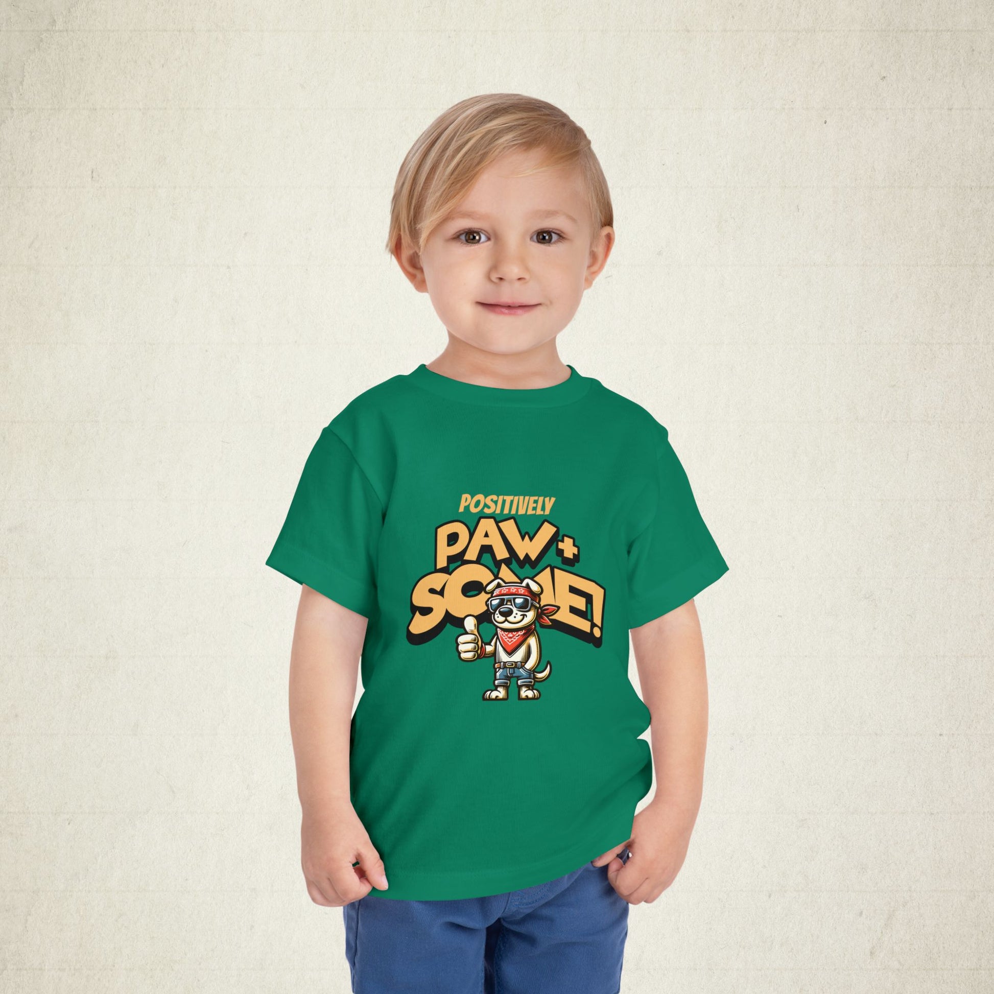 Positively Paw-some Toddler Tee