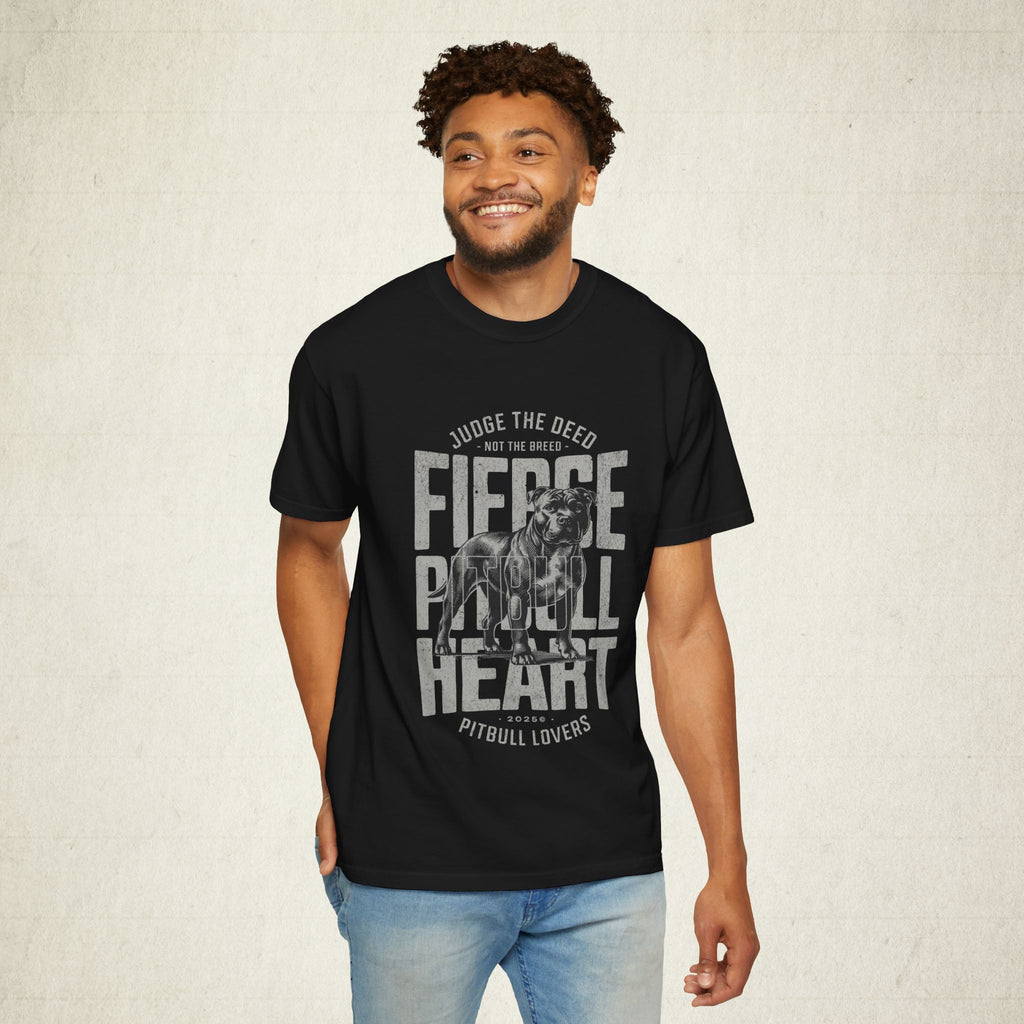 Fierce Pitbull Men T-Shirt