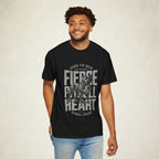 Fierce Pitbull Graphic Tee featuring a Fierce Pitbull design, graphic tee