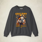 Gallant Fighter Squad Bulldog Sweatshirt featuring a Gallant Fighter Squad design, crewneck sweatshirt
