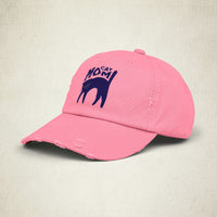 Cat Mom Distressed Cap