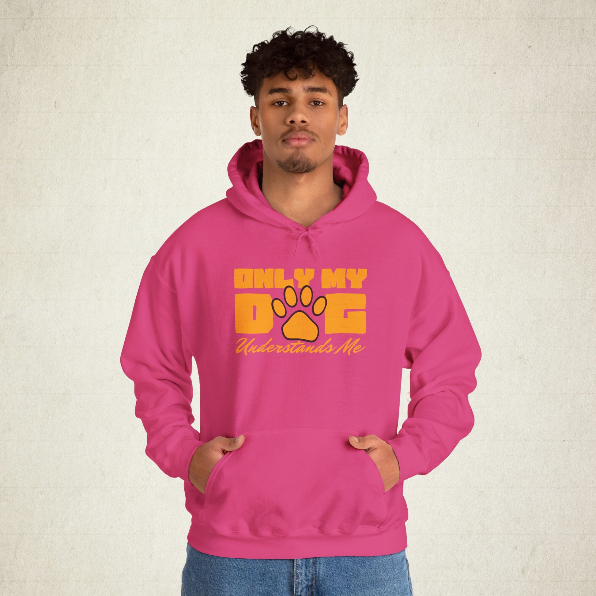 Only My Dog Understands Me Unisex Dog Lover Hoodie