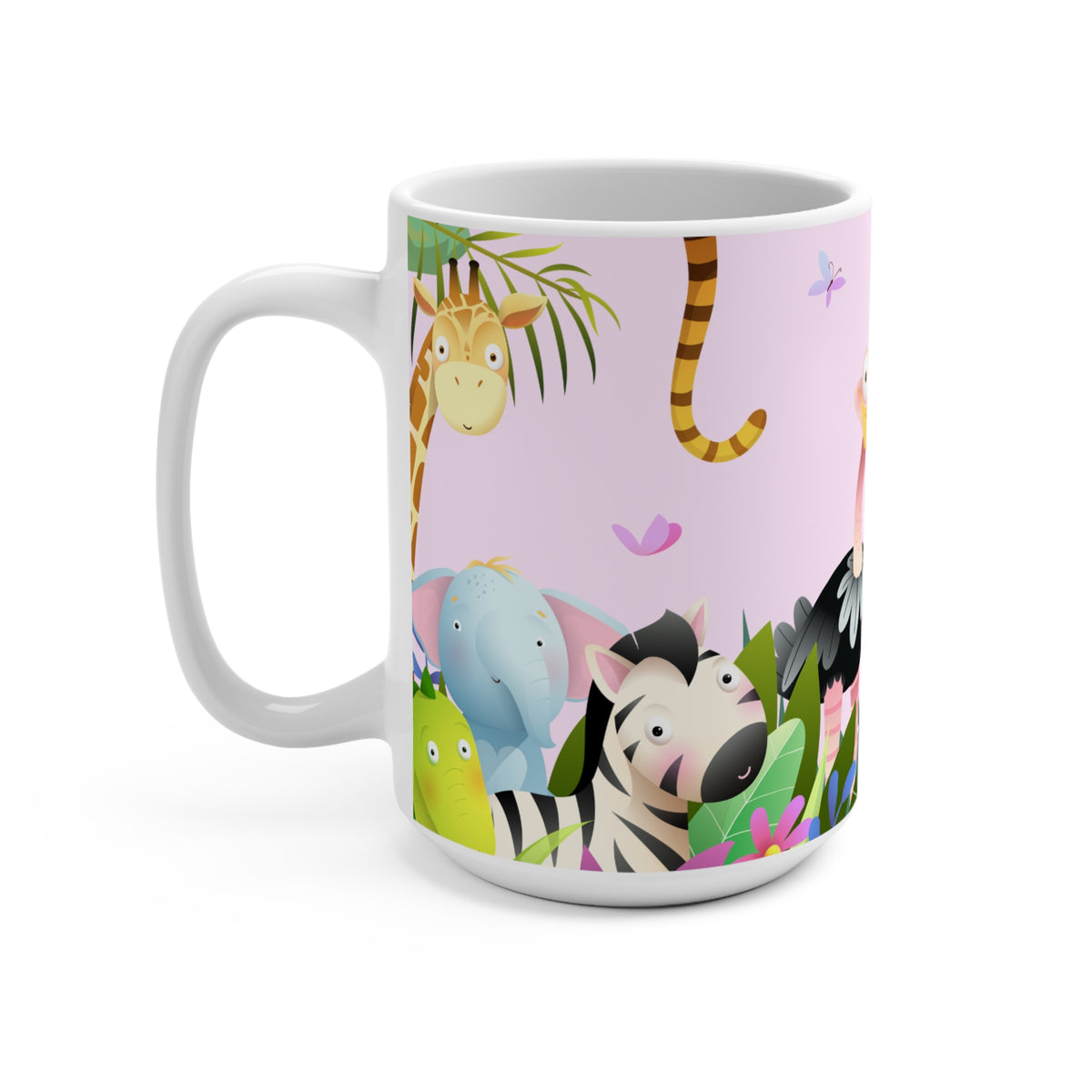 Whimsical Animal Mug
