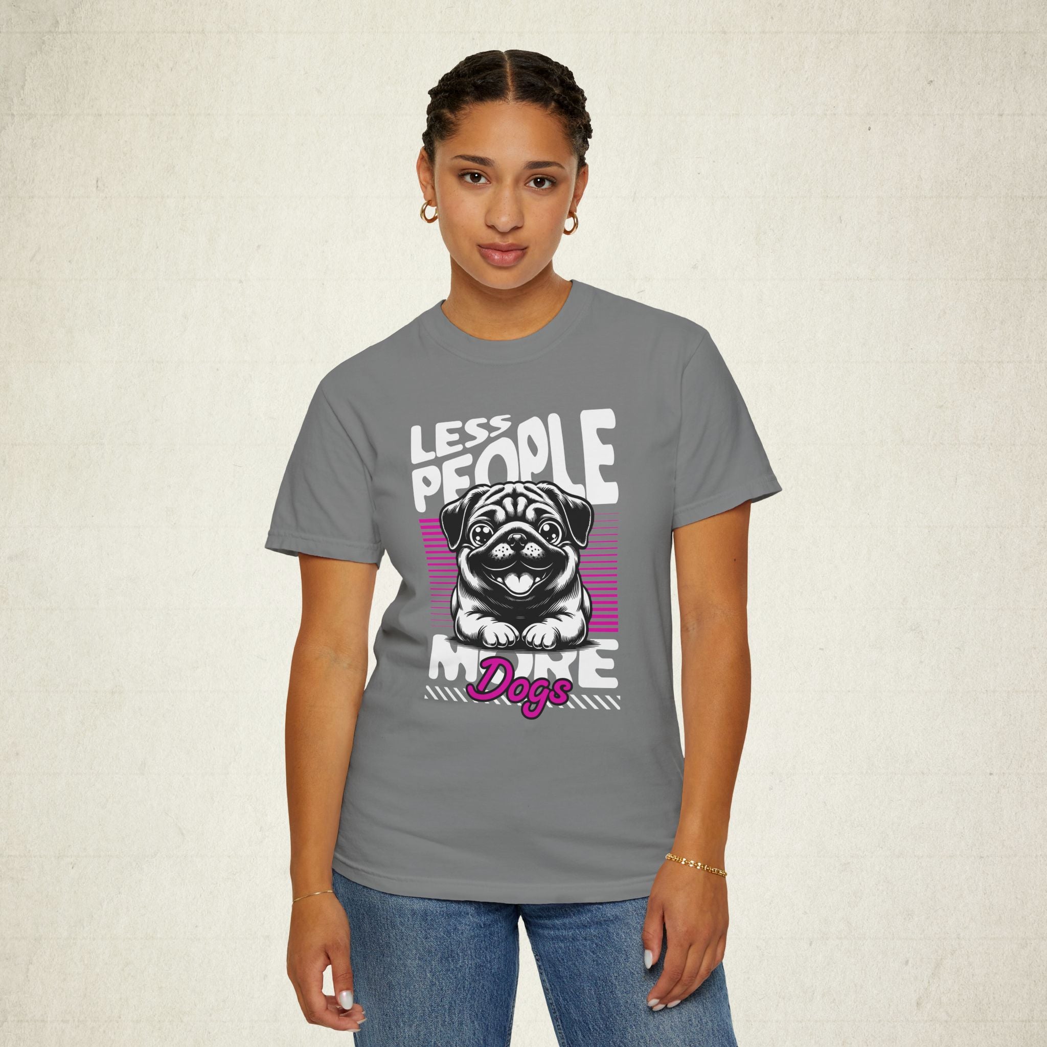 Less People More Dogs Women T-Shirt