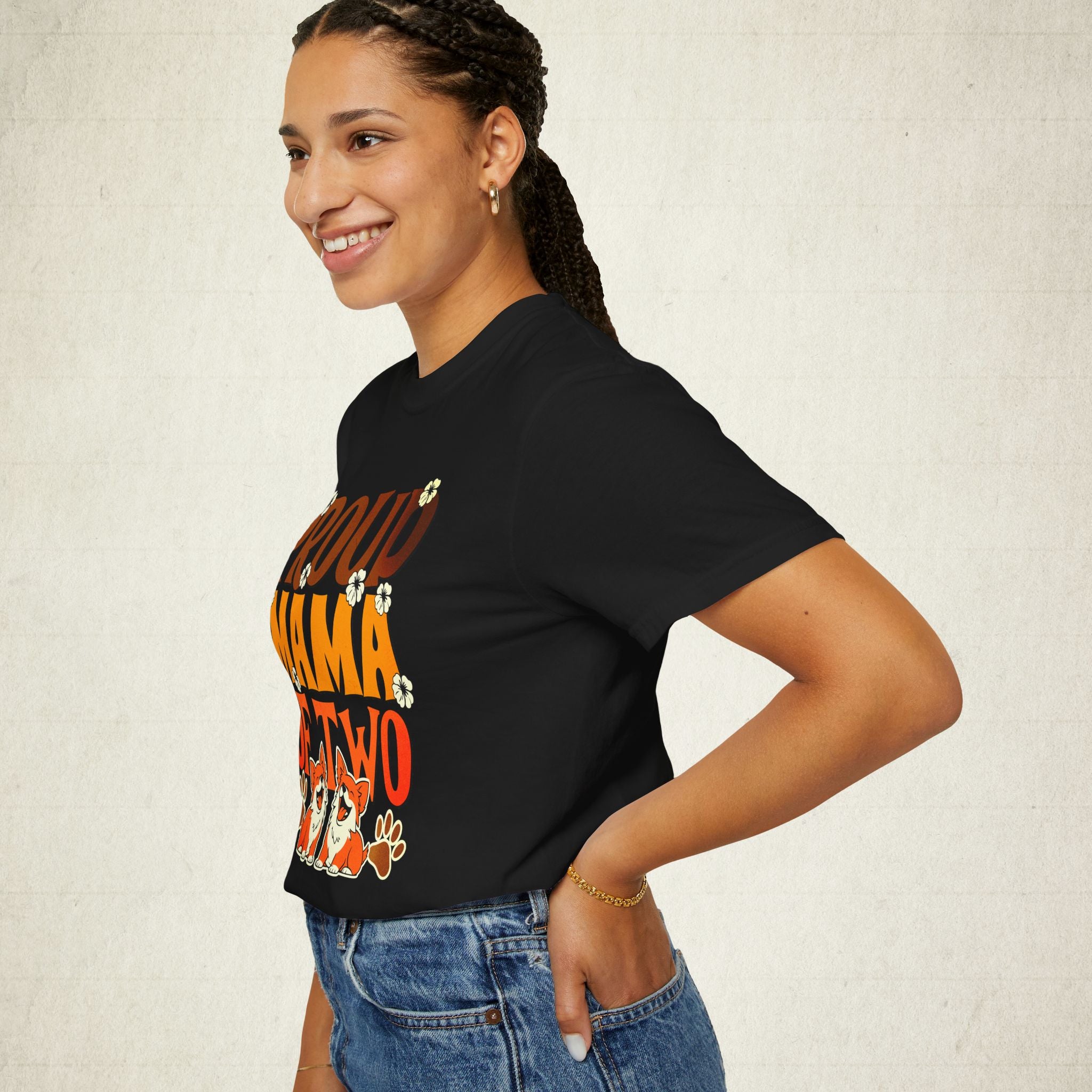 Proud Mama Women of Two T-Shirt