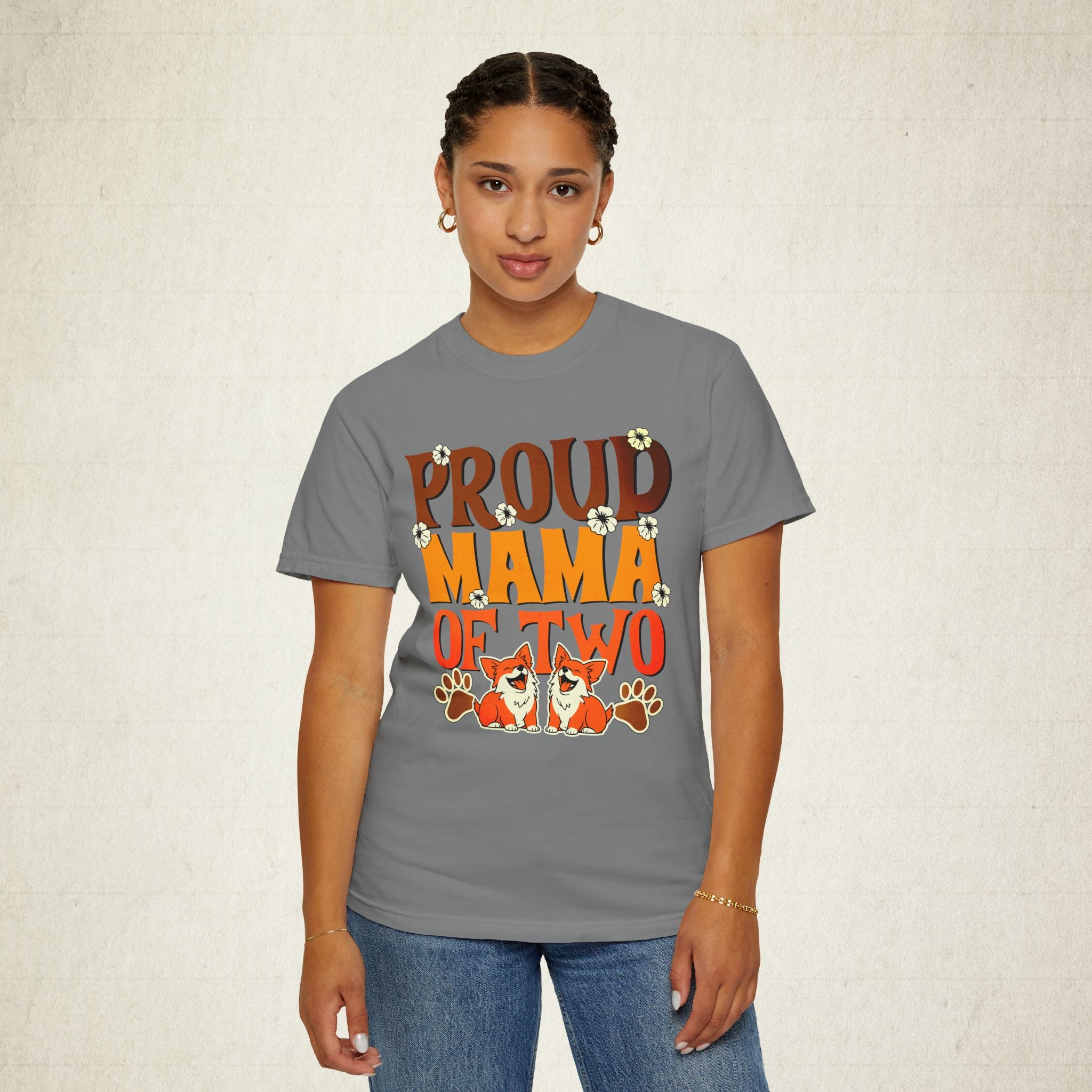 Proud Mama Women of Two T-Shirt