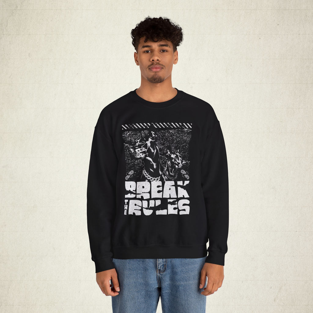 Break The Rules Crewneck Unisex Sweatshirt