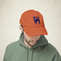 Cat Mom Distressed Cap