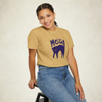 Cat Mom Garment-Dyed Women T-shirt