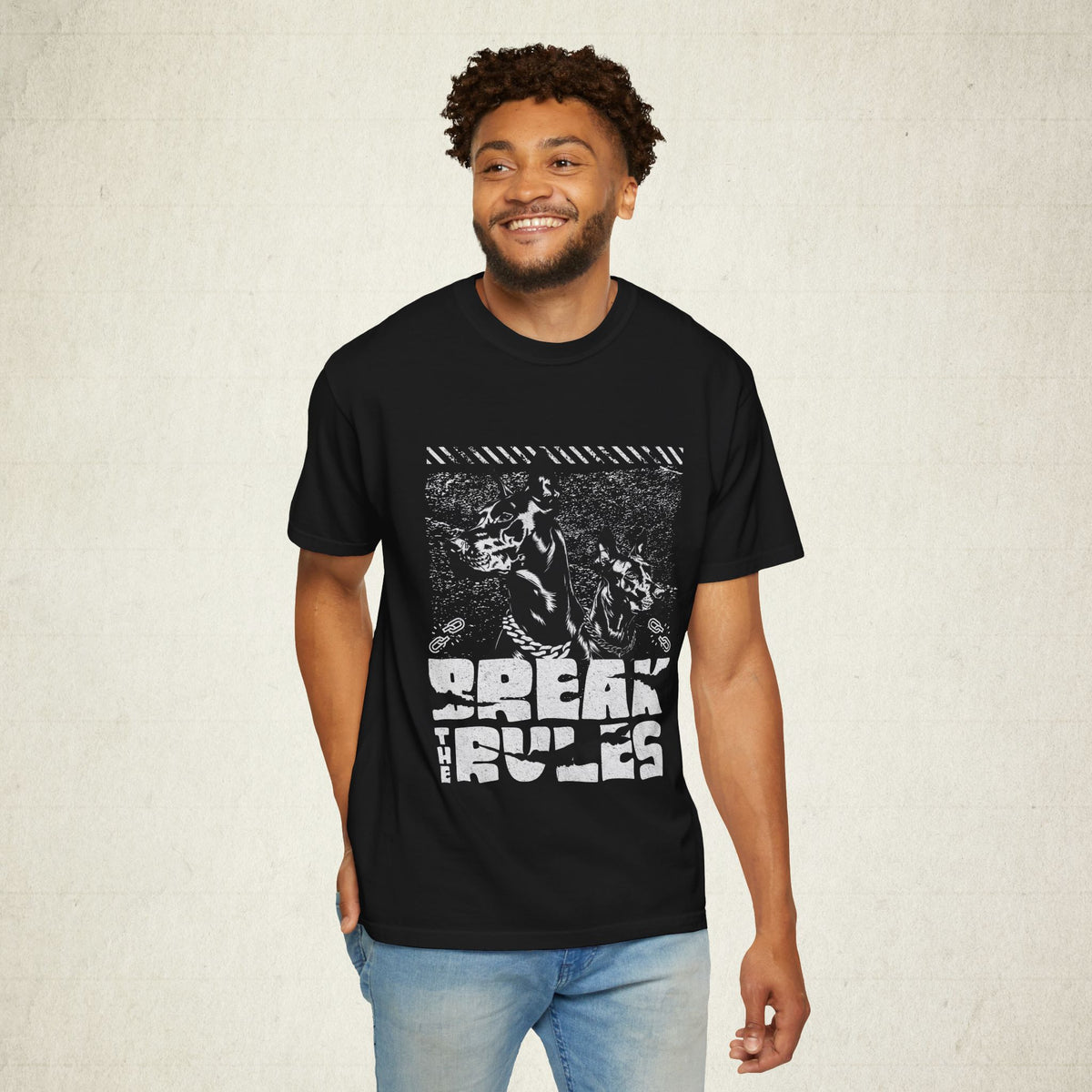 Break the Rules Graphic Men T-shirt