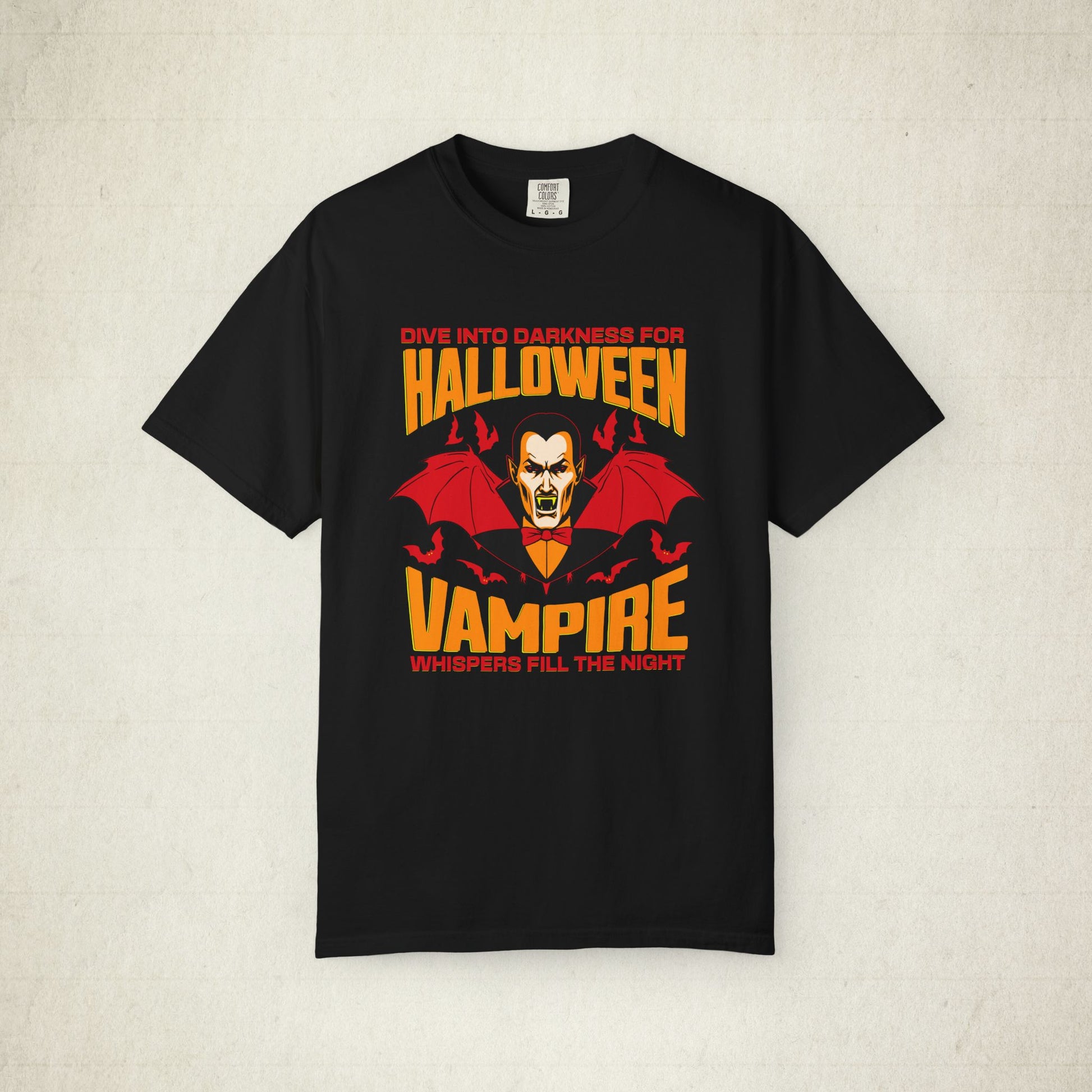Halloween Vampire Graphic Unisex T-Shirt