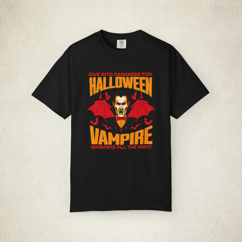 Halloween Vampire Graphic Unisex T-Shirt