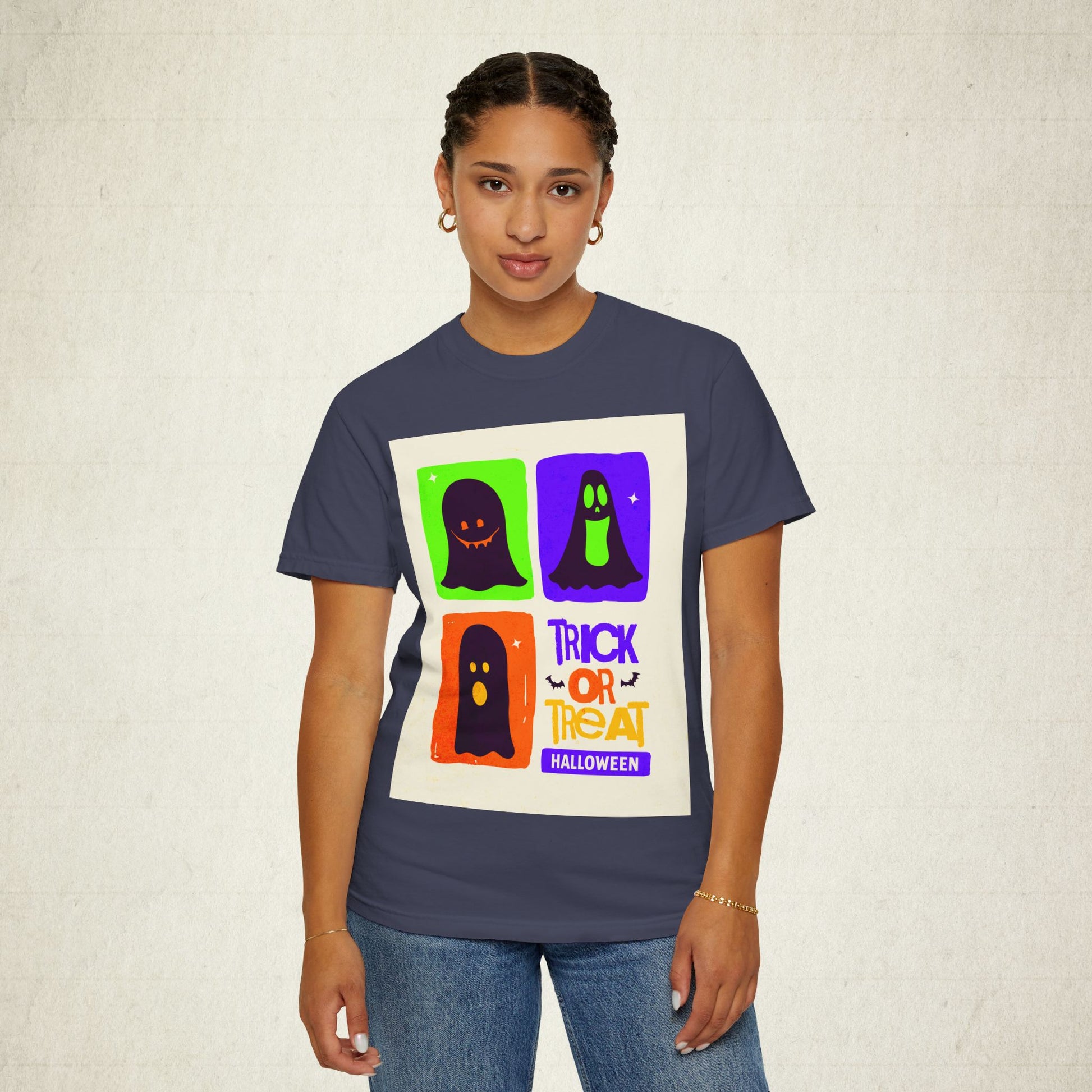 Trick or Treat Halloween Ghost Unisex T-Shirt