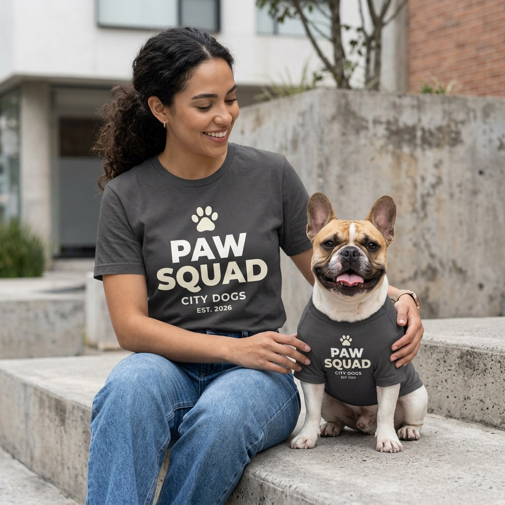 Paw Squad Matching Parent and Dog Apparel